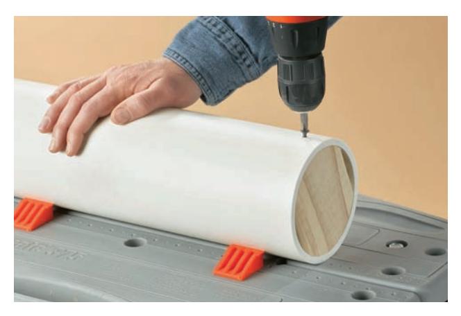 PVC tubing can be used as a tunnel for small animals or as a structural component.