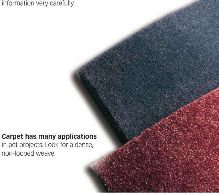 Example of durable upholstery fabric.