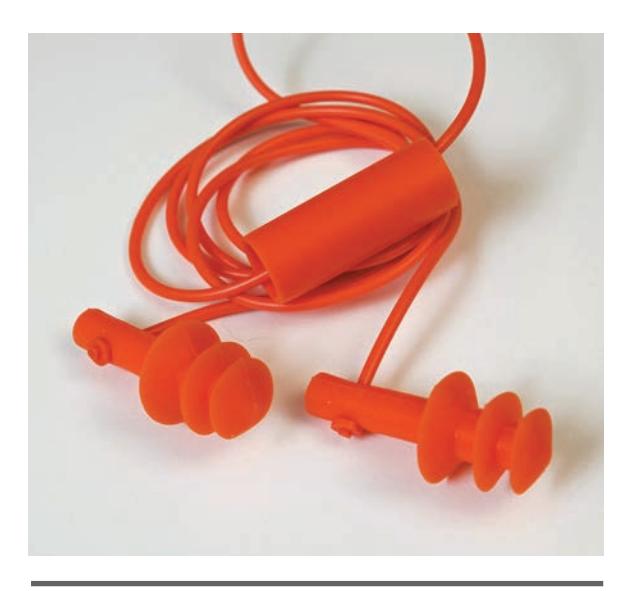Foam earplugs