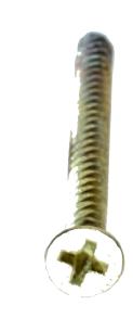 Phillips screw head
