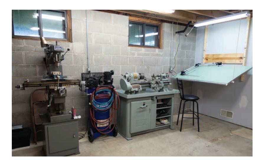 Small basement metalworking shop