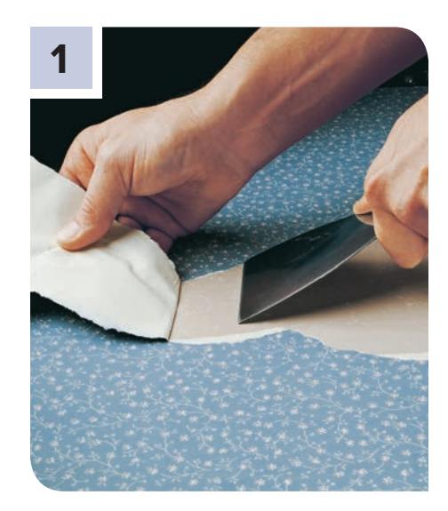 Stripping off wallcovering