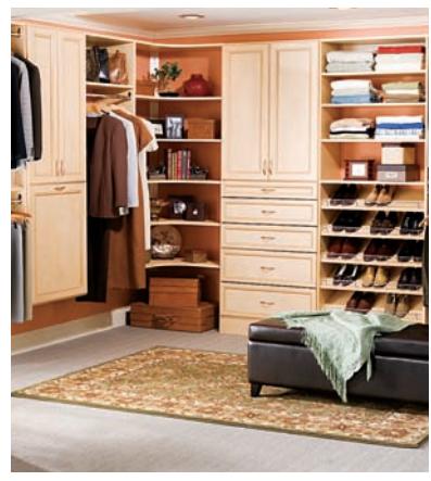 Decorative image of organized bathroom cabinet