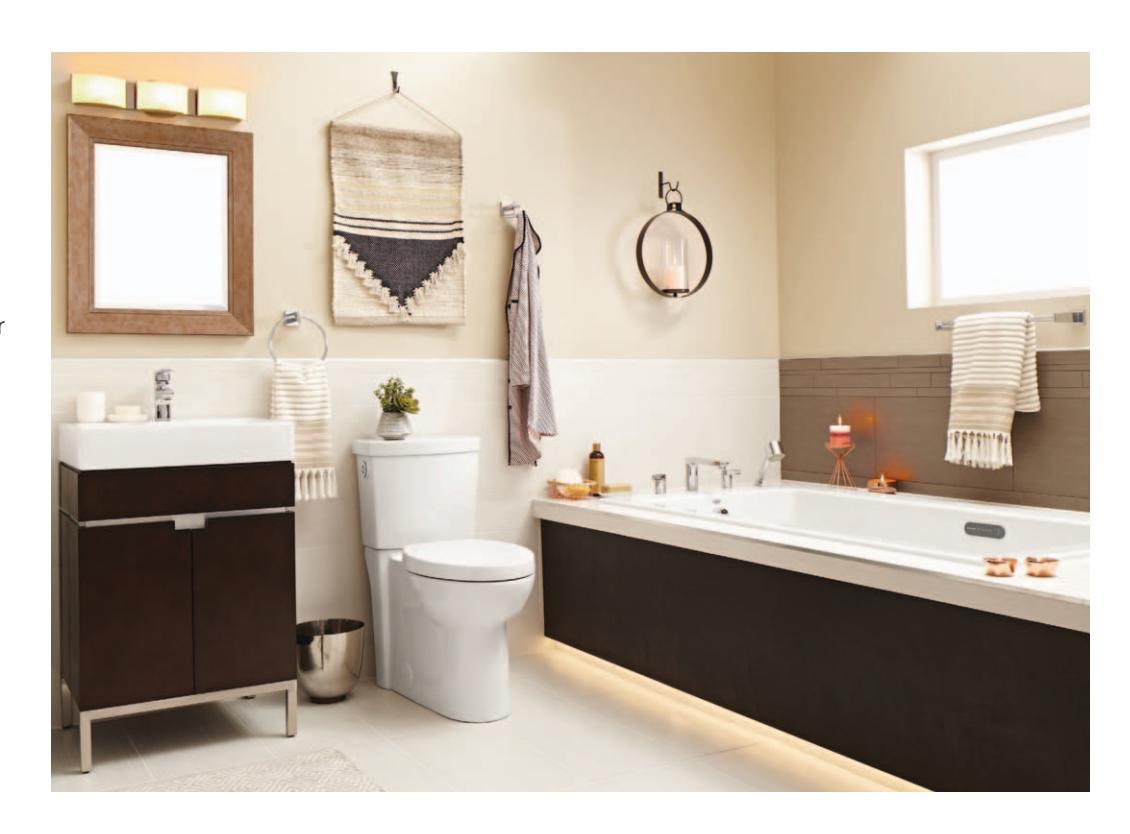 A modern, stylish toilet.
