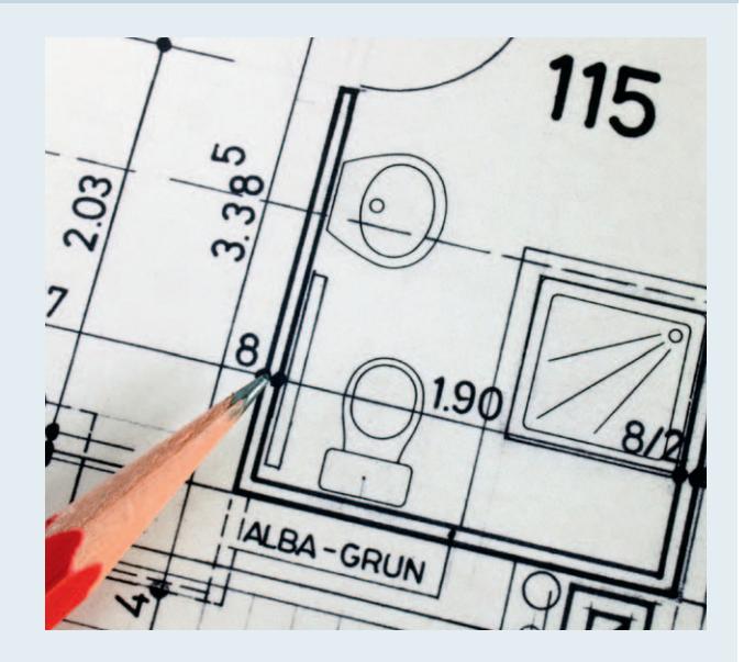 Diagram illustrating bathroom design standards and clearances for various fixtures.