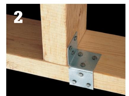 Metal connector strap