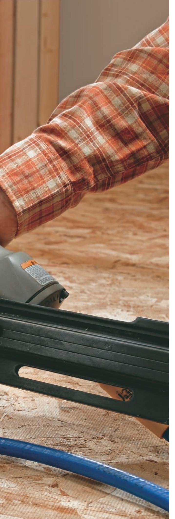 Assortment of carpentry tools