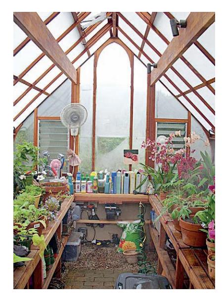 Choose redwood for a greenhouse frame that will last years and provide an incomparable appearance to the structure.