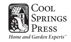 Book cover image showing a landscaped backyard with a patio, fire pit, and various plantings.